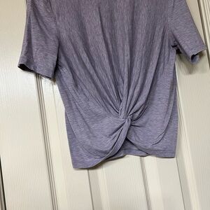 Lululemon Purple Twist Crop Top